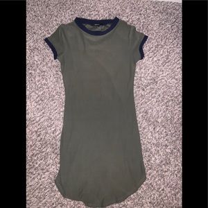 Olive T-Shirt Dress